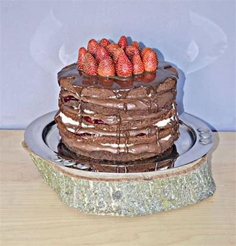 Naked Cake Decorated Cake By Martina Cakesdecor