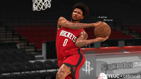 Nba K Jalen Green Cyberface V With Realistic Tattoos By Lebron Xu