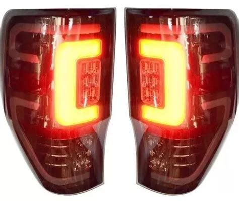 Juego Opticas Faros Traseros Full Led Ford Ranger Raptor