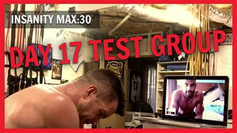 Insanity Max 30 Day 17 Test Group Nc Fit Club Youtube