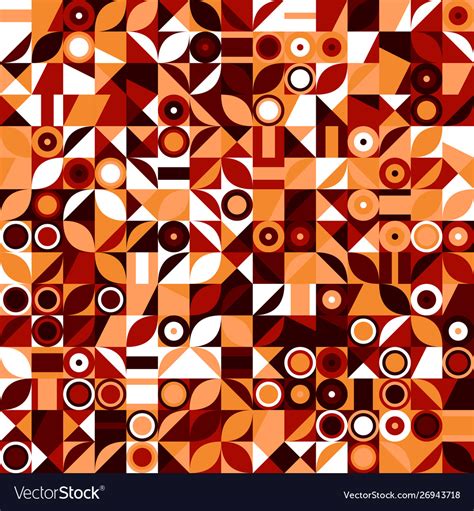 Colorful mosaic pattern background - abstract Vector Image