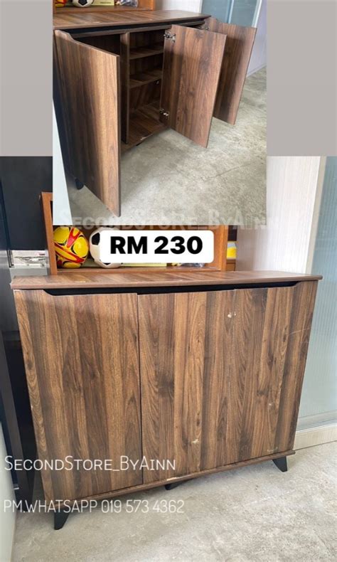 Rak Kasut Terpakai Furniture Home Living Furniture Shelves