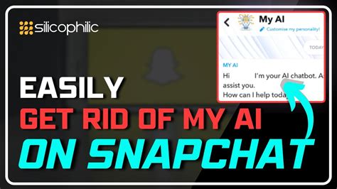 How To Get Rid Of My Ai On Snapchat Remove My Ai On Snapchat Turn