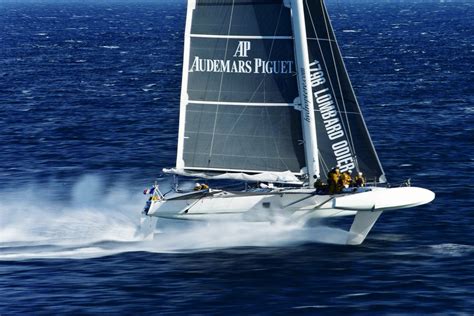 Fast Trimaran Boat Sailing Sailing Yacht