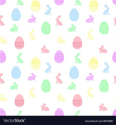 Easter Seamless Pattern Royalty Free Vector Image