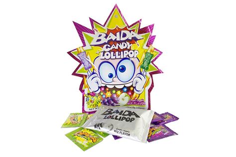 Popping Candy With Lollipop Candy Manufacturer Baida