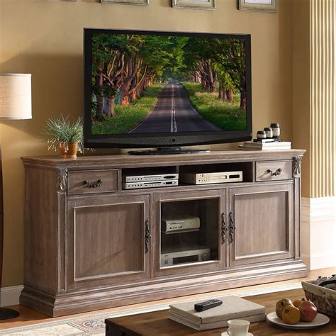 Estancia 84 Inch Premium TV Console Legends Furniture Furniture Cart