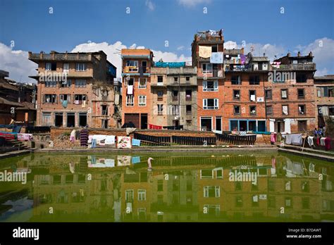 Nag Pokhari Bhaktapur Nepal Asia Stock Photo Alamy