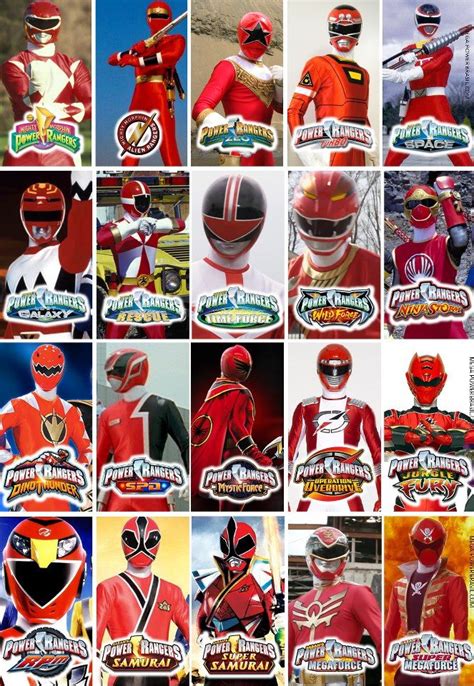 Power Rangers All Power Rangers Ranger