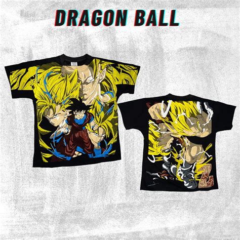 Jual Oversize T Shirt Tag Wild Oats Dragon Ball Full Print Shopee