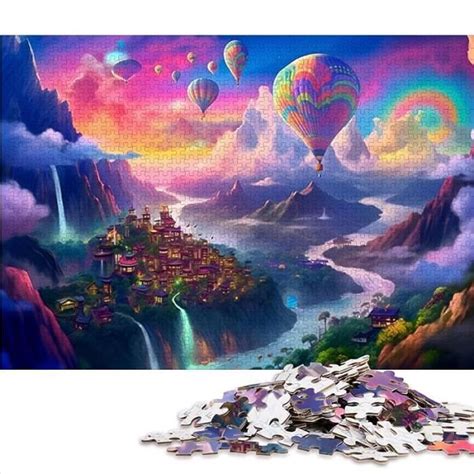 Puzzle De Paysage Color Pour Adultespuzzles En Bois Puzzle Pi Ces