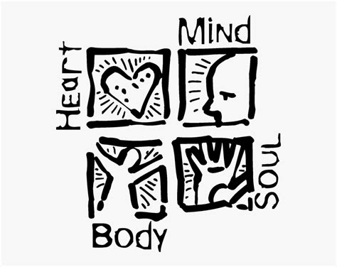 Heart Body Mind And Soul , Free Transparent Clipart - ClipartKey