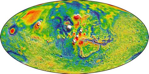 New Map of Mars' Gravity Reveals Its Molten Outer Core