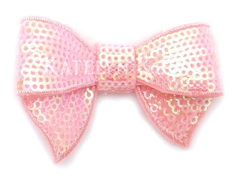 Pink Glitter Bow Katelyn Bows