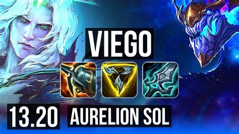 VIEGO Vs AURELION SOL MID Quadra 1700 Games 7 Solo Kills 1 4M