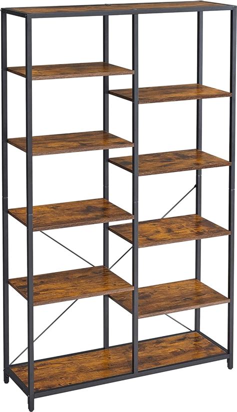 Vasagle Bookcase Bookshelf 5 Storey Standing Display Storage Rack For