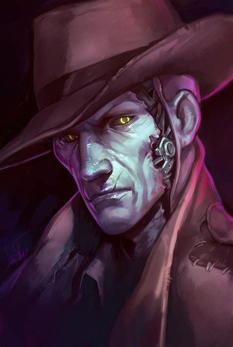 Nick Valentine By Sinealas On Deviantart