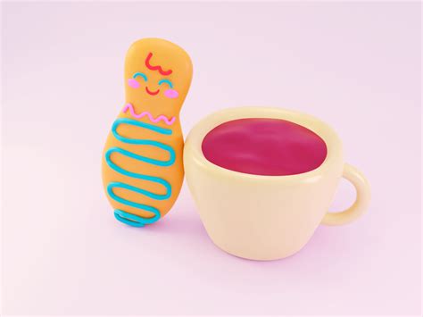 Guagua De Pan Y Colada Morada 3D On Behance