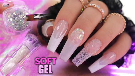 TIPS SOFT GEL Decoradas Con PIXIES Estilo Natural NailsByKaren YouTube