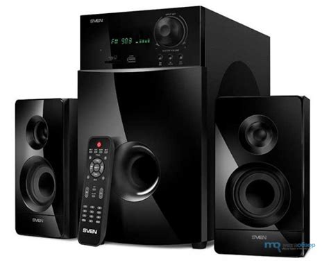 SVEN MS-2100 акустика 2.1 с расширенными возможностями - MegaObzor