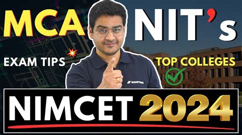 Nimcet 2024 Roadmap Mca Admissions Top Nits How To 48 Off