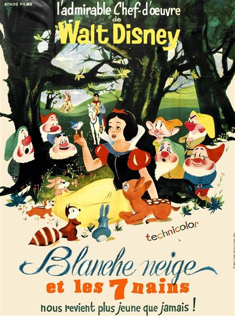 Blanche Neige Et Les Sept Nains Long M Trage D Animation