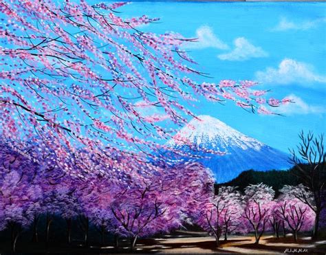 Mount Fuji Cherry Blossom