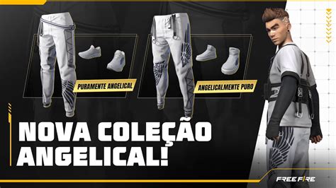 Cal A Angelical Branca Novos Produtos Angelicais No Free Fire Youtube