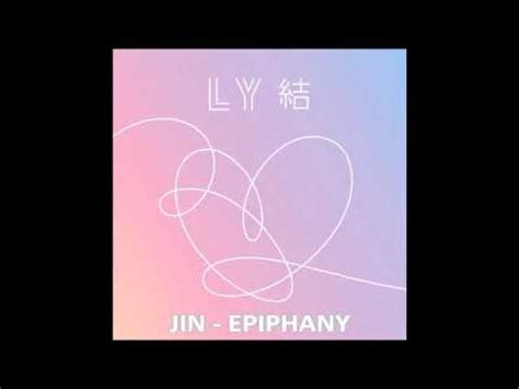 Bts Jin Epiphany Full Ver Album Love Yourself Answer