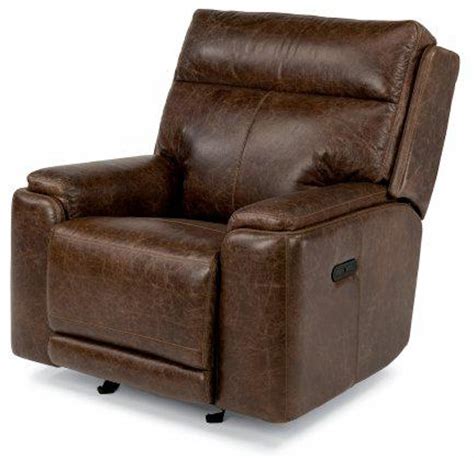 Flexsteel Sienna Leather Power Gliding Recliner With Power Headrest 1675 54ph Portland Or Key