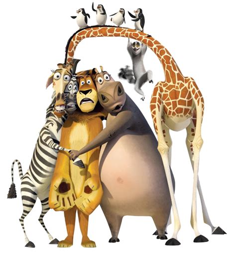 Download Madagascar Movie Characters Pose | Wallpapers.com