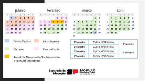 CALENDÁRIO ESCOLAR 2024 YouTube