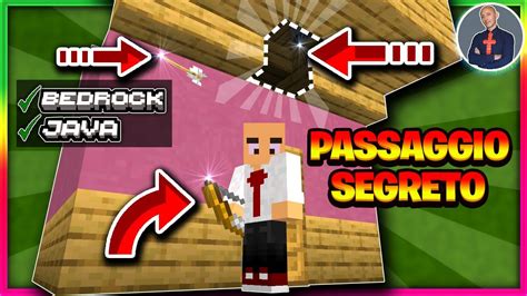 Come Fare Un Passaggio Segreto Su Minecraft Con Arco Frecce E Vagonetto