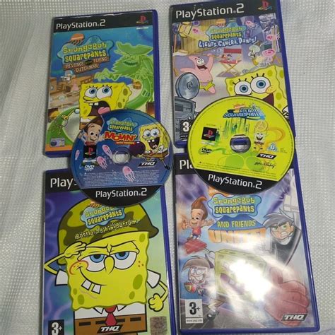 X SPONGEBOB SquarePants Games Bundle Bikini Bottom Flying Dutchman PicClick UK