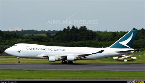 B Lic Cathay Pacific Cargo Boeing 747 400f Erf At Tokyo Narita