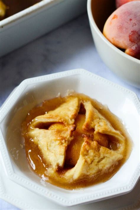 Old-Fashioned Peach Dumplings Recipe (Just like Grandma's!)