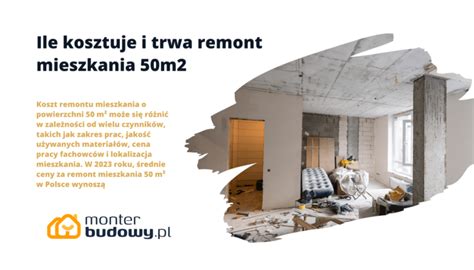 Cennik remontu mieszkania w Polsce Koszt i czas remontów