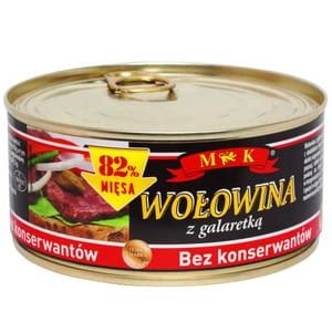 WOŁOWINA W SOSIE WŁASNYM 300G M K 10533576264 Allegro pl