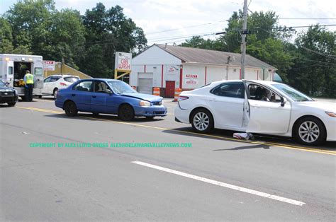 Two Minor Accidents Disrupt Street Road Traffic On Street Road