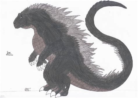 Godzilla (Color Edition) by Craftando on DeviantArt