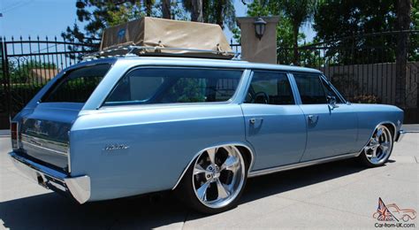 Rare 1966 Chevy Chevelle Malibu Station Wagon Hot Rod