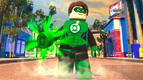 Lego Dc Super Villains Green Lantern Open World Free Roam Gameplay