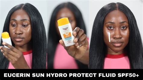 Eucerin Hydro Protect Ultra Light Fluid Sunscreen SPF 50 Review On