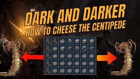 How To Cheese Both Centipedes Goblin Caves Rare Rings Necklaces