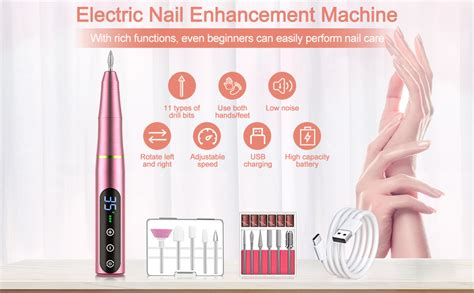 Amazon Nailgirls Electric Nail Drillprofessional Rechargeable