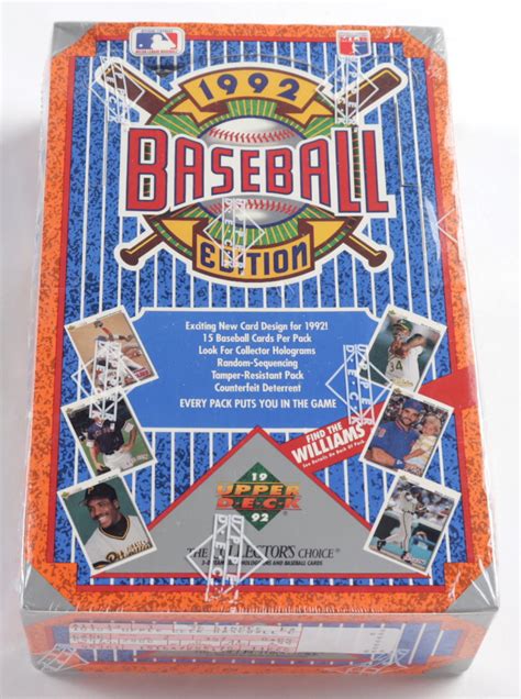 Upper Deck Low Series Baseball Box Of Packs Pristine Auction