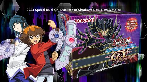 Unboxing Speed Duel GX Duelists Of Shadows Yu Gi Oh X3 YouTube