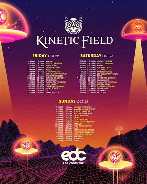 Immerse Yourself In The Sounds Of EDCLV 2021 S KineticFIELD EDM Identity