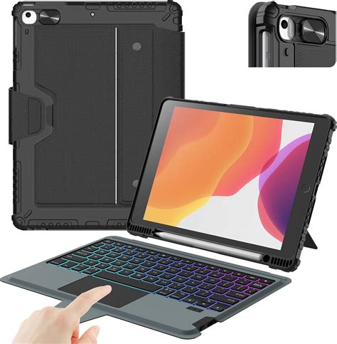 Nillkin For IPad 9th Generation Case With Keyboard 10 2 Pencil Holder