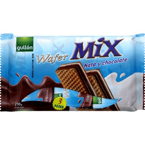 Gull N Wafer Mix Wafers With Cream And Chocolate Filling Provisiones